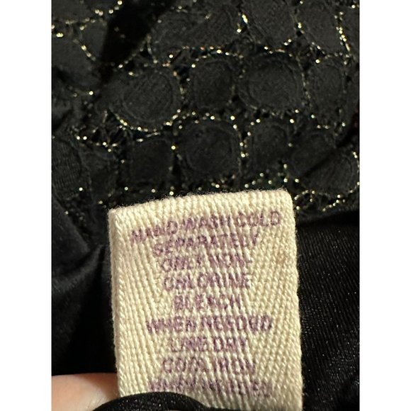 Altered State Ladies Flowy Sleeve Black Cotton, Nylon Sleek Dress Size Medium - Picture 8 of 8